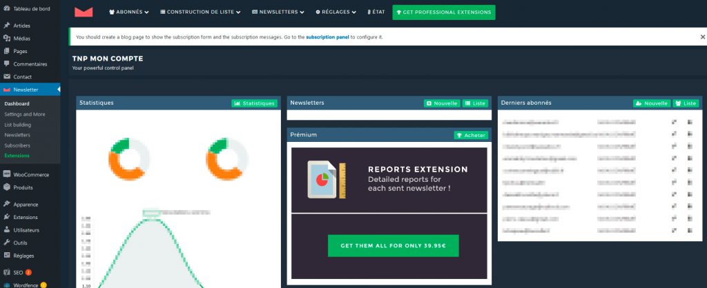 Traduire le plugin WP newsletter