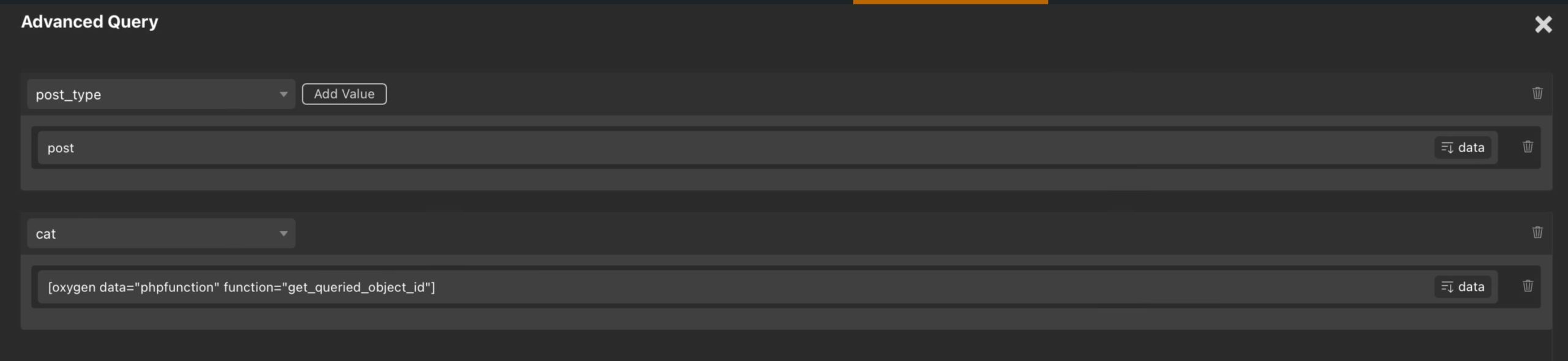 Afficher la catégorie automatiquement dans Easy Posts Oxygen Builder
