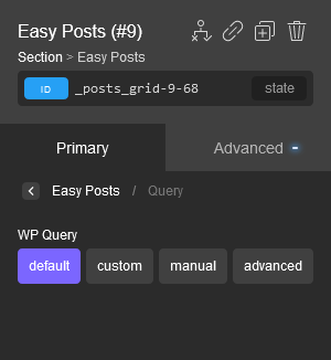 Afficher la catégorie automatiquement dans Easy Posts Oxygen Builder